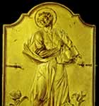 Sobrerrelieve en madera.